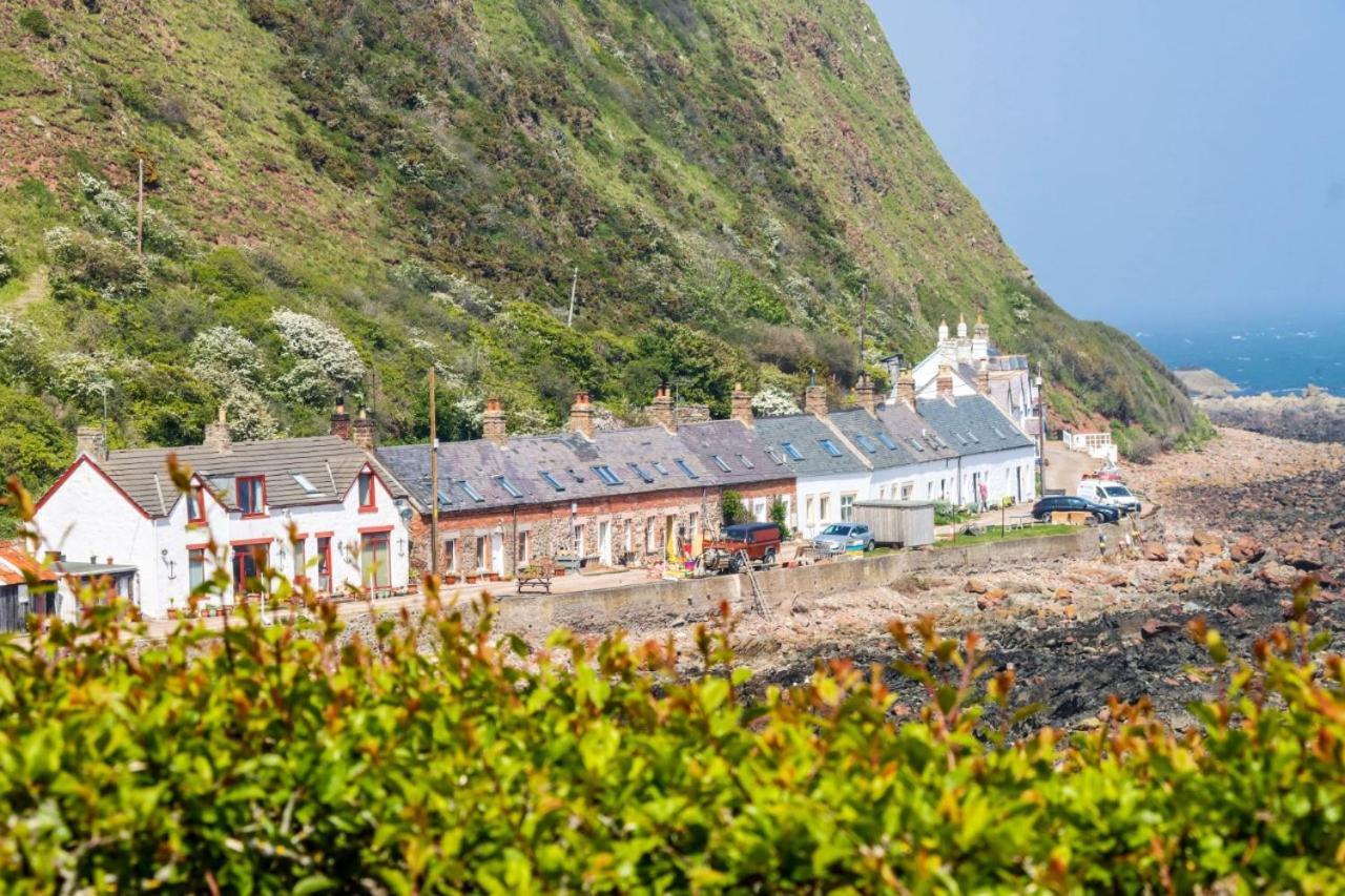 The Cottage By The Sea, Scotland Burnmouth Exteriör bild