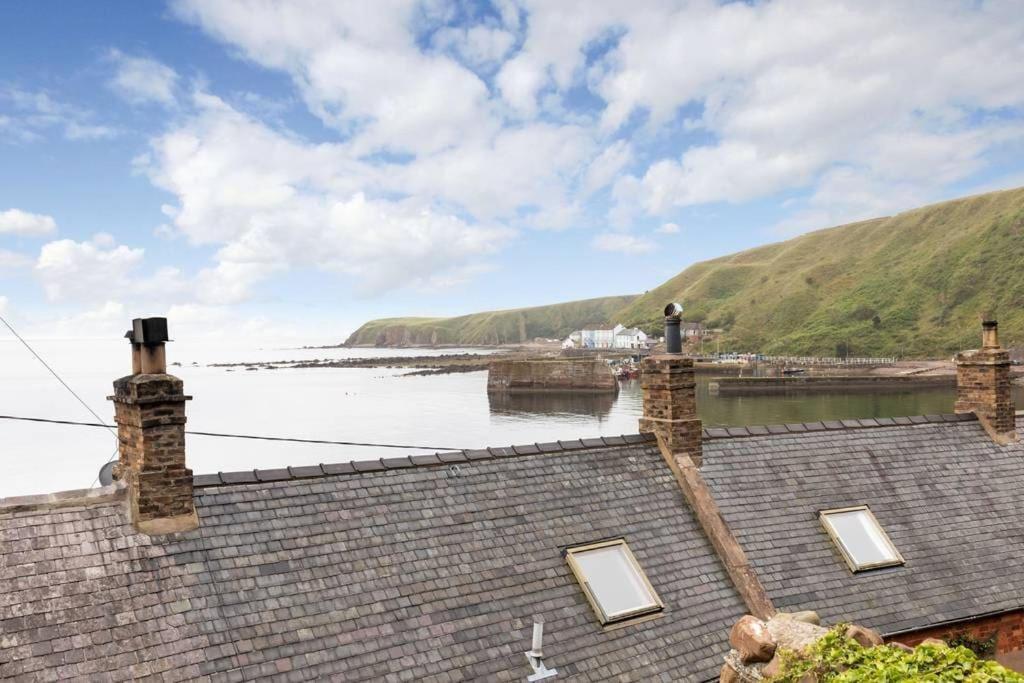 The Cottage By The Sea, Scotland Burnmouth Exteriör bild