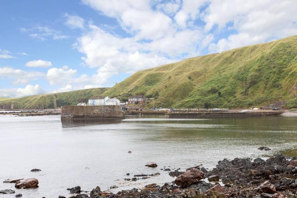 The Cottage By The Sea, Scotland Burnmouth Exteriör bild
